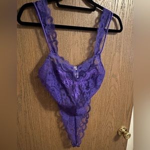 💜 VINTAGE Victoria Secret one piece! 💜